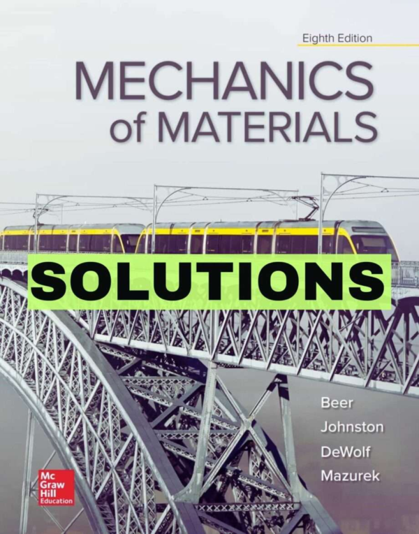 Solutions Manual For Mechanics Of Materials 8th Edition By Beer